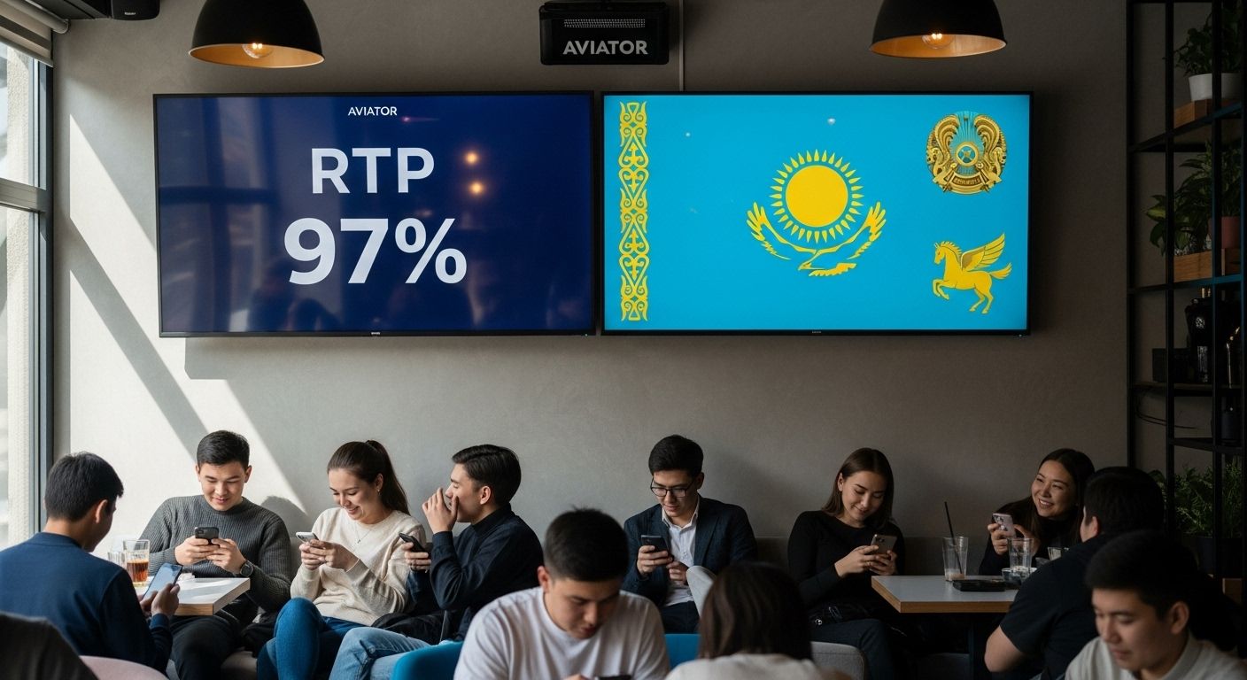 Молодые игроки из Казахстана используют Aviator с высоким RTP